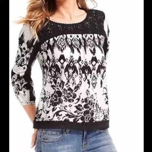 Cabi Madrid Lace Blouse